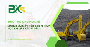 Lương lái máy xúc bao nhiêu? Học lái máy xúc ở đâu? 